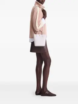 Longchamp: Белая сумка 