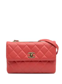 CHANEL Pre-Owned: Розовая сумка 