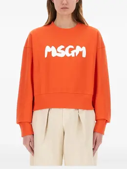 MSGM: Свитшот с принтом 