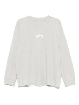 MM6 Maison Margiela: Светлая футболка 