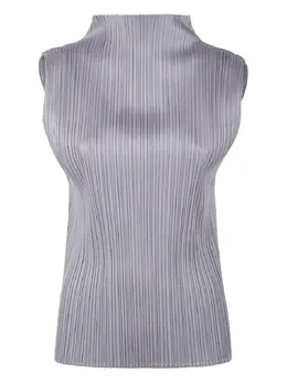 Pleats Please Issey Miyake: Рубашка без рукава 