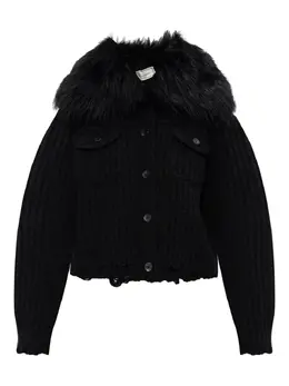 Blumarine: Куртка из искусственного меха 
