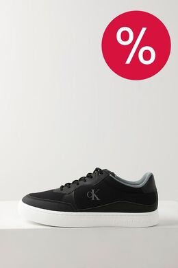 Calvin Klein: Чёрные кеды 