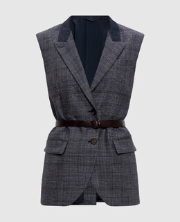 Brunello Cucinelli: Сірі жилети 