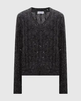 Brunello Cucinelli: Серый свитер 