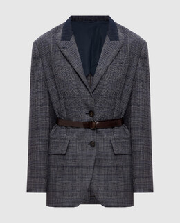 Brunello Cucinelli: Сірі піджаки 