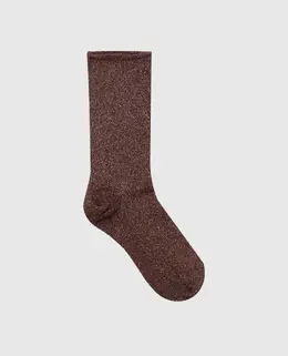 Brunello Cucinelli: Коричневі шкарпетки 