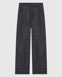 Brunello Cucinelli: Серые брюки 