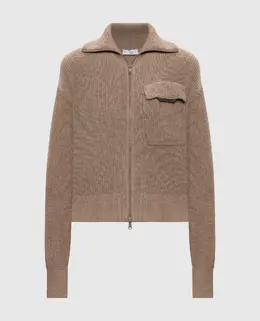 Brunello Cucinelli: Бежевый кардиган 