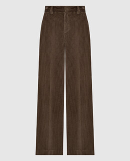 Brunello Cucinelli: Коричневые брюки 