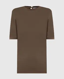 Brunello Cucinelli: Коричневі топи 