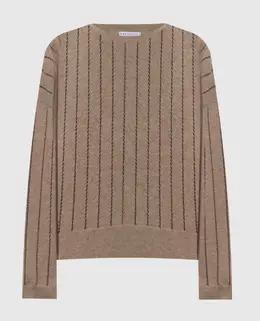 Brunello Cucinelli: Бежевый свитер 