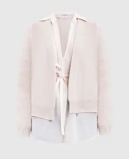 Brunello Cucinelli: Бежевый кардиган 