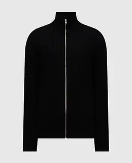 Maison Margiela MM6: Чёрный кардиган 