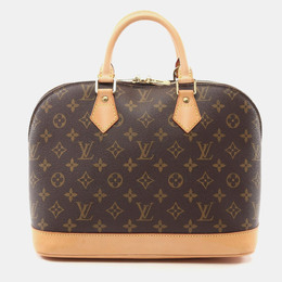 Louis Vuitton: Коричневая сумка 