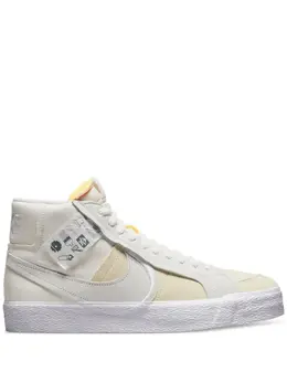 Nike: Белые кроссовки  SB Blazer Mid