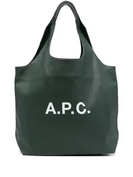 A.P.C.: Тёмная сумка-шоппер 