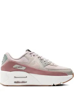Nike: Светлые кроссовки  Air Max 90