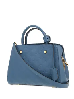 Louis Vuitton Pre-Owned: Голубая сумка 