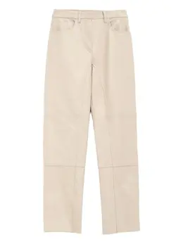 Jil Sander: Бежевые брюки 
