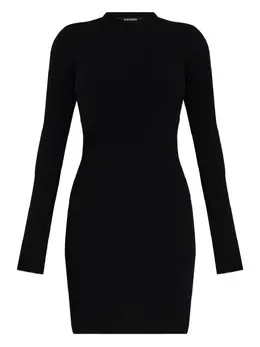 Balmain: Платье с длинным рукавом 
