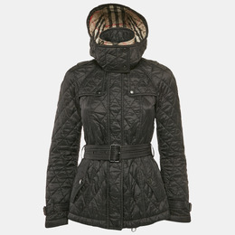 Burberry: Чёрная куртка 