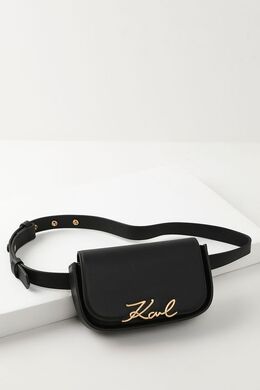Karl Lagerfeld: Чёрная сумка  Signature