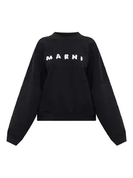 Marni: Чёрный свитшот 