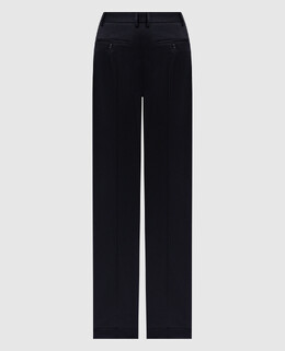 Maison Margiela MM6: Чорні брюки 