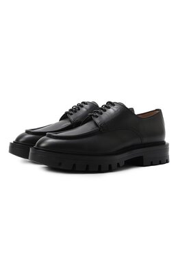 Santoni: Чёрные лоферы 