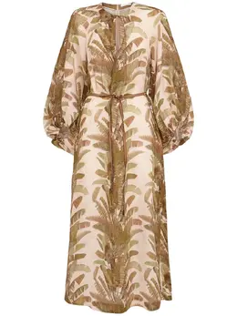 ZIMMERMANN: Льняное платье 