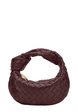 BOTTEGA VENETA: Бордовая сумка 