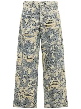 ACNE STUDIOS: Рваные джинсы 