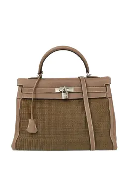 Hermès Pre-Owned: Коричневая сумка на руку 