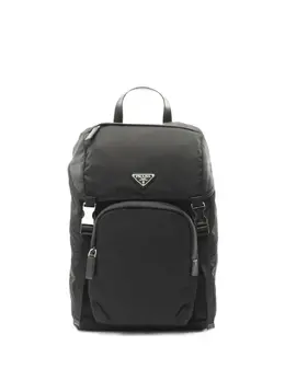 Prada Pre-Owned: Чёрный рюкзак 