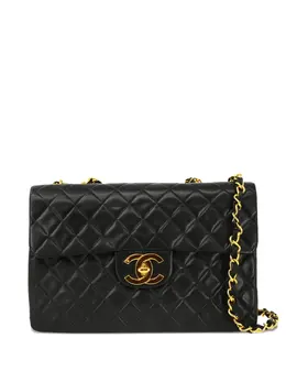 CHANEL Pre-Owned: Чёрная сумка 