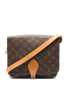 Louis Vuitton Pre-Owned: Коричневая сумка 