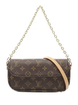 Louis Vuitton Pre-Owned: Коричневый кошелёк 