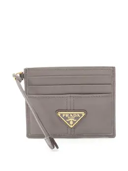 Prada Pre-Owned: Серый картхолдер 
