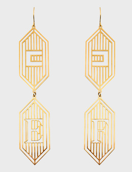ELISABETTA FRANCHI: Серьги 