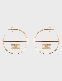 ELISABETTA FRANCHI: Серьги 