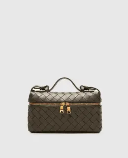 Bottega Veneta: Коричневі сумки 