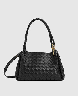 Bottega Veneta: Чорні сумки 