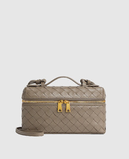 Bottega Veneta: Бежеві сумки 