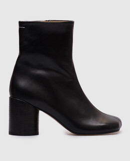 Maison Margiela MM6: Чёрные ботинки 