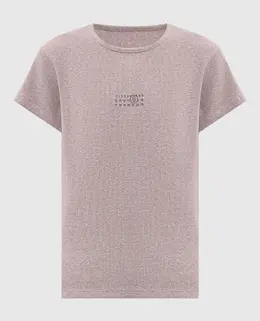 Maison Margiela MM6: Бежеві футболки 