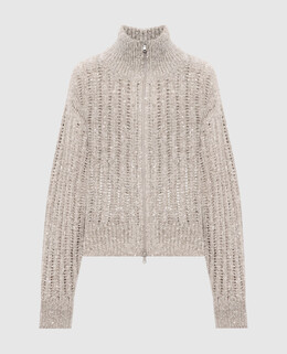Brunello Cucinelli: Бежевый кардиган 