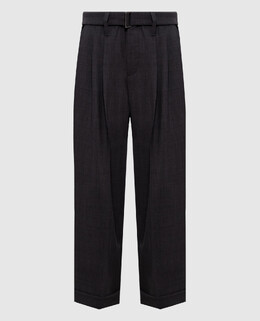 Brunello Cucinelli: Серые брюки 