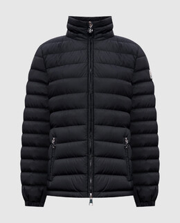 Moncler: Чёрная куртка 