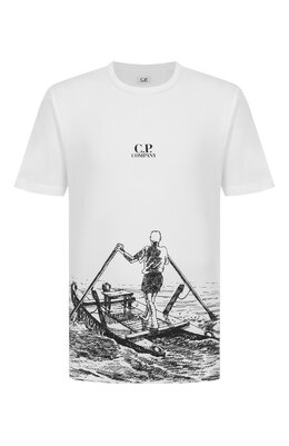 C.P. Company: Хлопковая футболка 